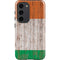 Ireland Flag Dark Wood Galaxy S23 Pro Case